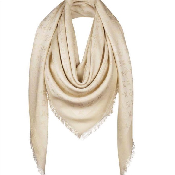 louis vuitton scarf used